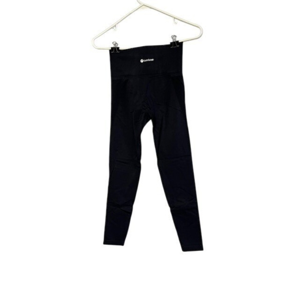 Lumivae Womens High Waisted Seamless Leggings Black Activewear Yoga Pants